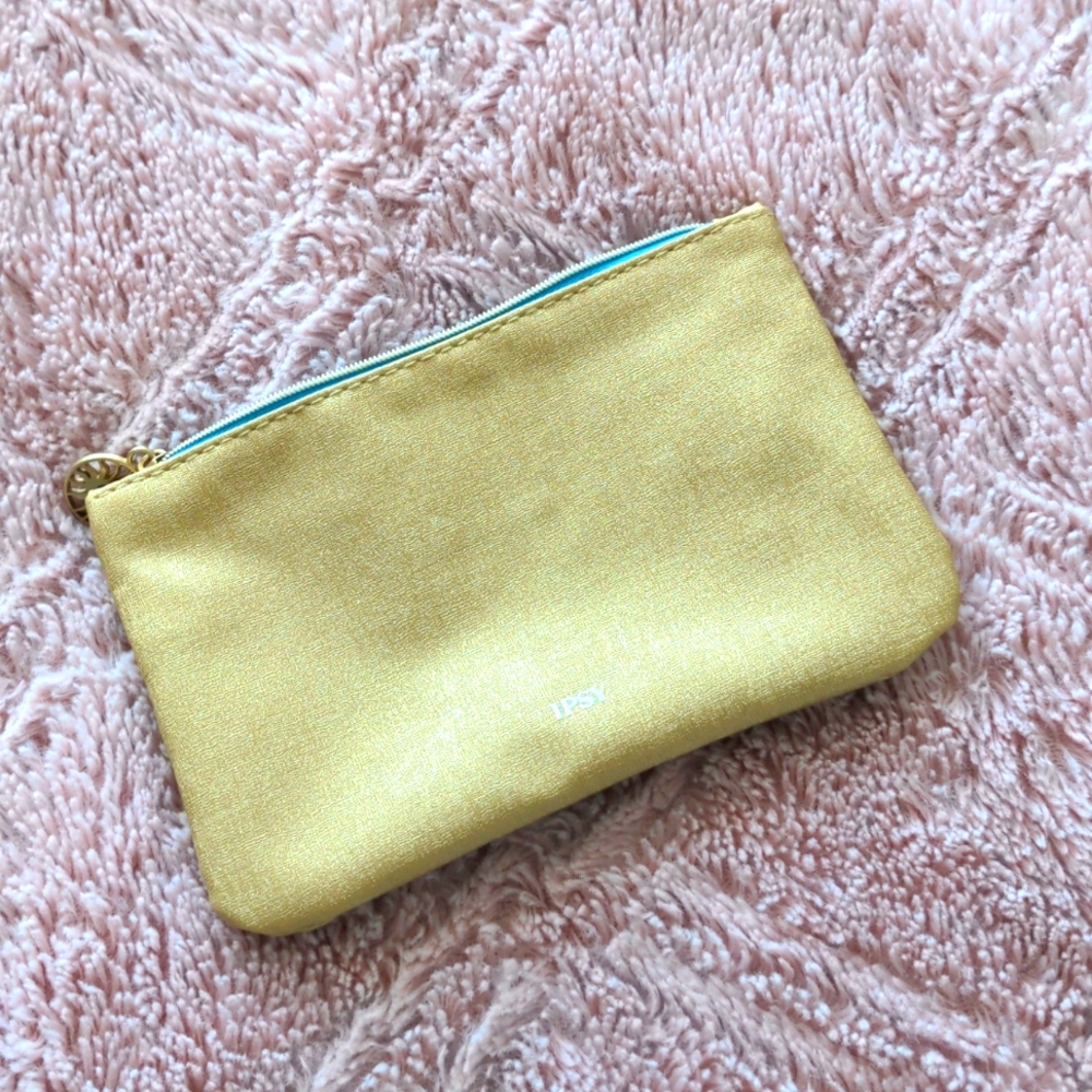 Stay Golden Makeup Bag